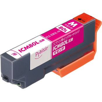 互換インクカートリッジ EPSON対応 IC80L プレジール