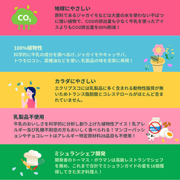 [冷凍] エクリプスコアイス アイスカップ 90mlx4種類 各3個 (クッキーバター チョコレート マンゴーパッション ストロベリー) エクリプス・フーズ・ジャパン