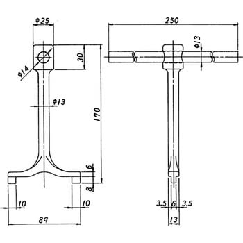 洗濯機パン用洗濯機パントラップ締付工具 TOTO 水廻り用締付工具