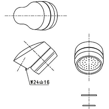 洗髪器用シャワーヘッド部 TOTO 【通販モノタロウ】