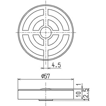 小便器用目皿(樹脂製) H23Rシリーズ TOTO