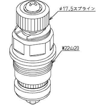 TH673R バルブ部(TL846A型用) TH673R 1個 TOTO 【通販モノタロウ】 TH673R バルブ部(TL846A型用) TH673R 1個 TOTO 【通販モノタロウ】