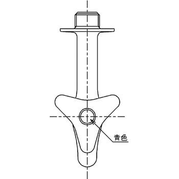 T23BNR13C 横水栓 胴長 13mm 1台 TOTO 【通販サイトMonotaRO】