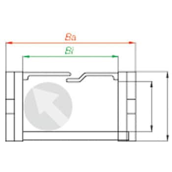 EZチェーン E16型(内のり巾48) イグス