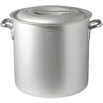 IH対応アルマイト加工アルミ寸胴鍋(目盛付) 35cm レストランサプライ