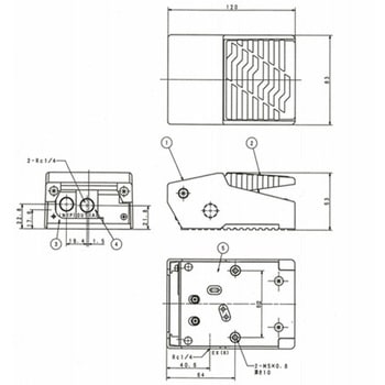 足踏切換バルブ BN-4PCシリーズ 日本精器