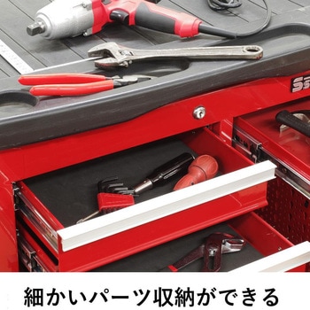 TC-8B ツールキャビネット SSPOWER 引出し7段 高さ857mm間口459mm奥行