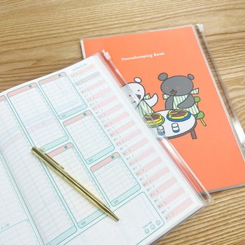こぐまちゃんB5シンプル家計簿(こぐまちゃん) 学研ステイフル