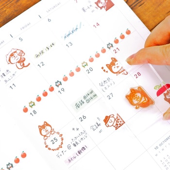 ひょっこりクリアスタンプ ワールドクラフト
