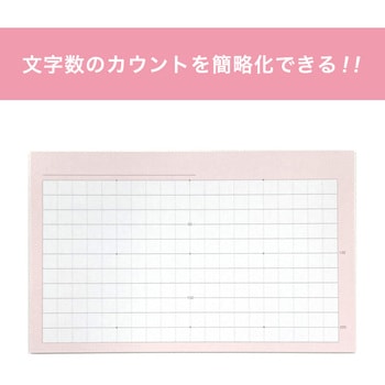 目的別付箋(文字数・ピンク) 学研ステイフル