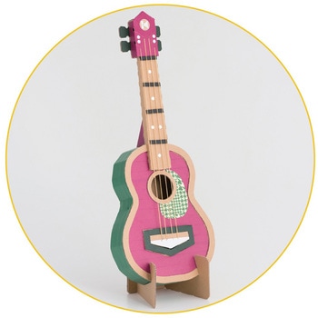 ダンボール工作キット(ギター) - 学研ステイフル