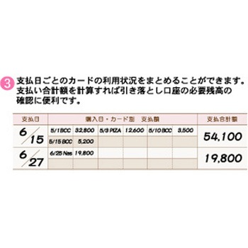 ドットクレジットカードレコード エムプラン