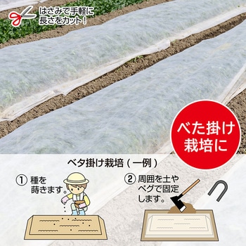 虫よけ・霜よけ保護シート(園芸用 不織布シート) 1.6×10m アストロ