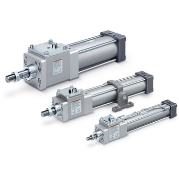 MWB Series ロック付シリンダ/複動・片ロッド - SMC