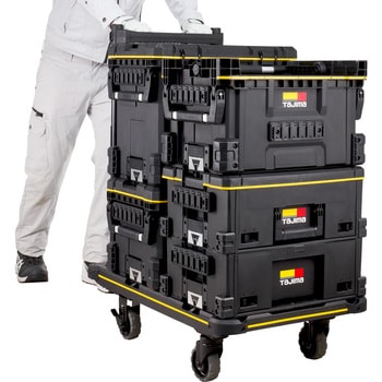 セフツールバスケットSハンドル付  連結機能搭載 セフボックス・セフ台車シリーズ タジマツール(TJMデザイン)