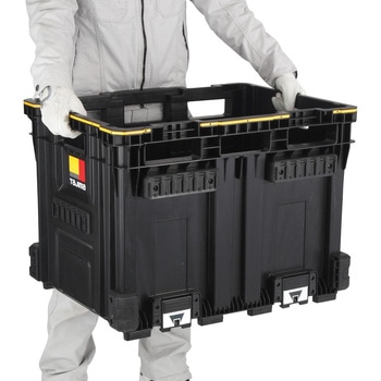 セフツールバスケット ダブル(大型) 連結機能搭載 セフボックス・セフ台車シリーズ タジマツール(TJMデザイン)