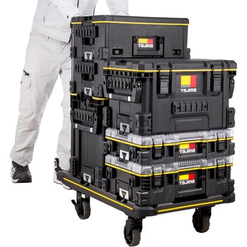 セフパーツボックス(透明トップカバー) 連結機能搭載 セフボックス・セフ台車シリーズ タジマツール(TJMデザイン)