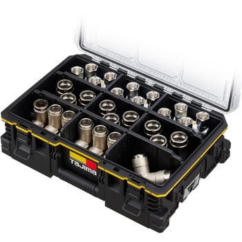 セフパーツボックス(透明トップカバー) 連結機能搭載 セフボックス・セフ台車シリーズ タジマツール(TJMデザイン)