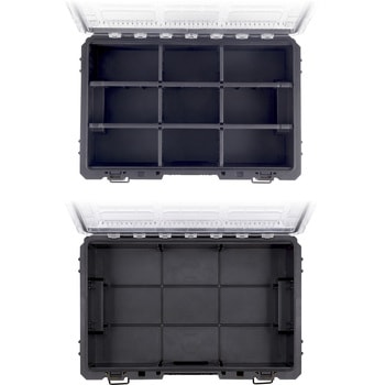 セフパーツボックス(透明トップカバー) 連結機能搭載 セフボックス・セフ台車シリーズ タジマツール(TJMデザイン)