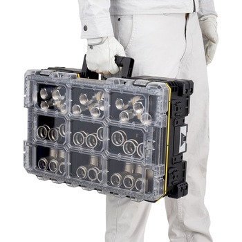 セフパーツボックス(透明トップカバー) 連結機能搭載 セフボックス・セフ台車シリーズ タジマツール(TJMデザイン)