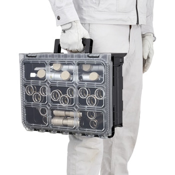 セフ引出しボックスL(スライドレール) 連結機能搭載 セフボックス・セフ台車シリーズ タジマツール(TJMデザイン)