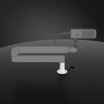 Desk Plate for Wave MicArm White CORSAIR