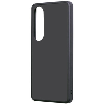 Xperia 1 VII Like standard maru Pietra 耐衝撃 バンパー マット ハイブリッドケース/マットブラック レイ・アウト
