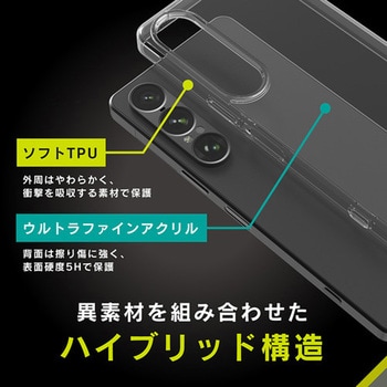 Xperia 1 VII [Turtle] ハイブリッドケース クリア トリニティ
