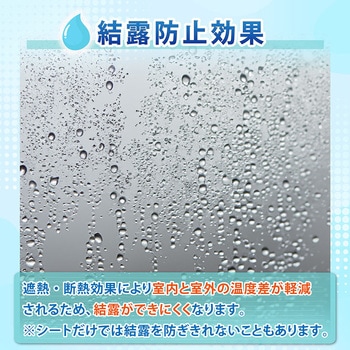 水で貼れる! 窓用フィルム アストロ