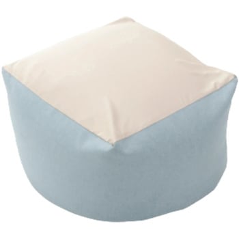 A601a-605LBL/610BE �l���_���ɂ���\�t�@ QUBE �Z���^�� �f�j�������C�g�u���[�F ����37.5cm��72.5cm���s��69.5cm 59138190