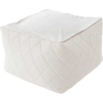 A601a-a-359WH_d1/618WH �l���_���ɂ���\�t�@ QUBE �Z���^�� �z���C�g�F ����37.5cm��72.5cm���s��69.5cm 59138321