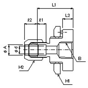 リング式銅管継手(計装用) バルクヘッドメスユニオン 群協製作所