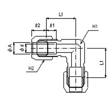 リング式銅管継手(計装用) L型フレヤードユニオン - 群協製作所
