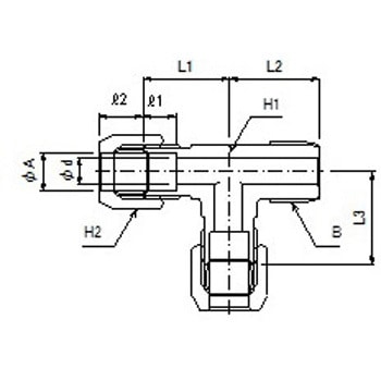 リング式銅管継手(計装用) サービスチーズユニオン 群協製作所