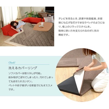 ローソファ3点セット 和楽のHIKARI セルタン