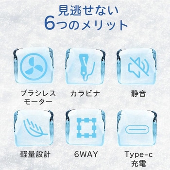 フローナファン 携帯扇風機 軽量 冷却プレート ハンディファン ラベンダードリーム TOKAIZ(万通商事)