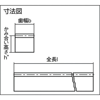 ラック 快削黄銅 KG