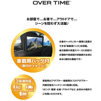 14インチ防水ポータブル地デジTV ダイアモンドヘッド