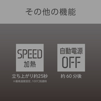 マイナスイオンストレートアイロン コイズミ
