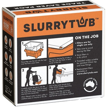 生分解性フィルターパック (フィルターシステム用) SLURRYTUB