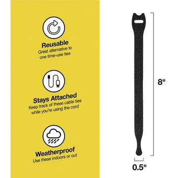 ケーブルタイ収納ロール 8" Wrap-It