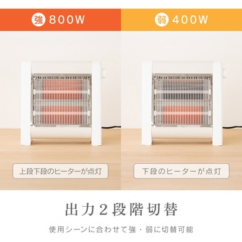 電気ストーブ 800W ゼピール