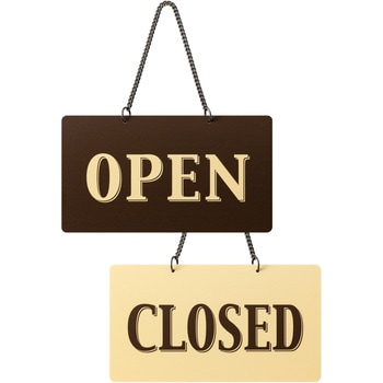 カラフル OPEN/CLOSED 光