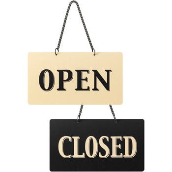 カラフル OPEN/CLOSED 光