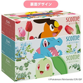 スコッティ ティッシュペーパー フラワーボックス 日本製紙クレシア