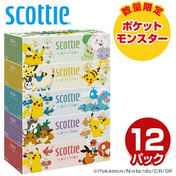 スコッティ ティッシュペーパー フラワーボックス 日本製紙クレシア