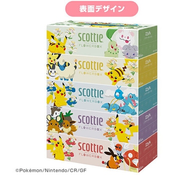 スコッティ ティッシュペーパー フラワーボックス 日本製紙クレシア