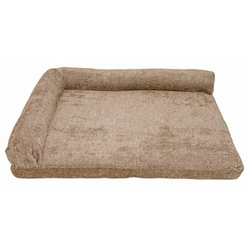 ペットベッド ペットソファ 猫用ベッド 犬用ベッド L字型 京都絞