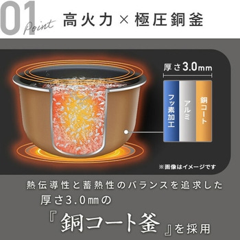 炊飯器 3合 5.5合 マイコン式炊飯器 3合炊き 5.5合炊き 一人暮らし マイコン炊飯器 低温調理 温度調理 YAMAZEN(山善)