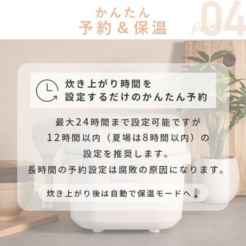 炊飯器 3合 5.5合 マイコン式炊飯器 3合炊き 5.5合炊き 一人暮らし マイコン炊飯器 低温調理 温度調理 YAMAZEN(山善)